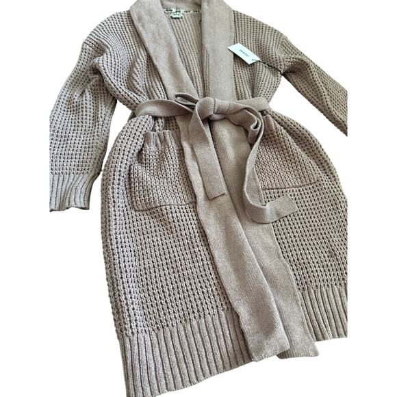 Jason Wu Chenille Knit Duster Cardigan Sweater in Lavendar Size Small - Picture 8 of 11